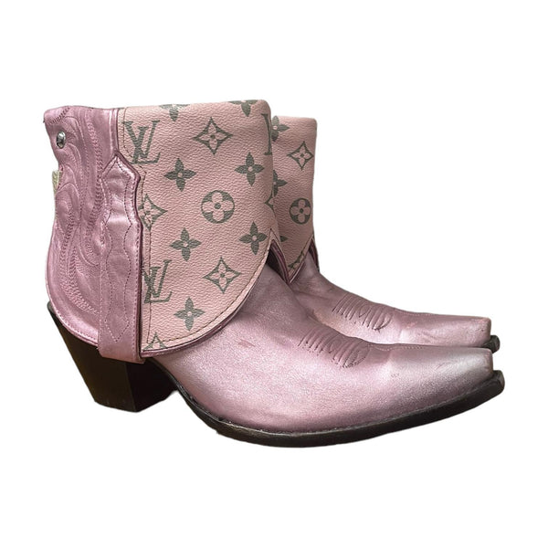10 Metallic Pink & Designer Canty Boots®