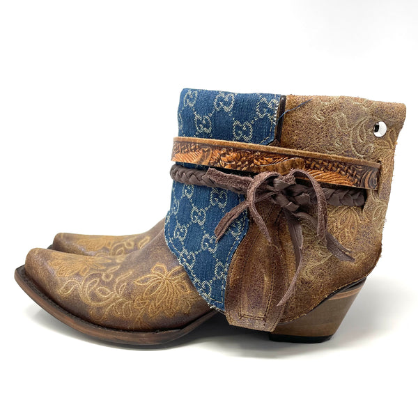 Custom Designer Denim Canty Boots®
