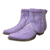 8.5 Purple & Designer Holographic Pocket Canty Boots®