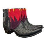 11 Embroidered Black & Wool Canty Boots®
