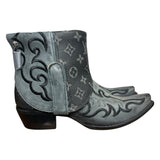 9.5 Embroidered Black & Designer Canty Boots®