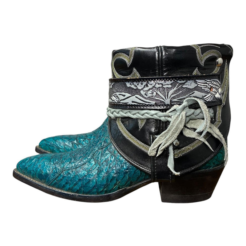 8 Two Toned Exotic Canty Boots®