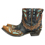 7.5 Tricolor Tooled Canty Boots®