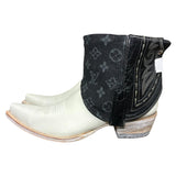 10 White & Designer Denim Canty Boots®