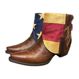 8.5 Brown & American Flag Canty Boots®