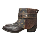 9.5 Exotic Brown & Designer Canty Boots®