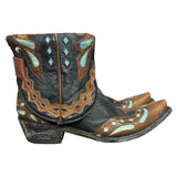 7.5 Tricolor Tooled Canty Boots®