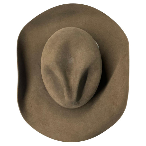 Pecan Western Hat - Size 7 1/4