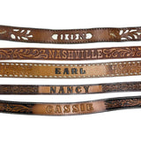 Vintage Name Belts