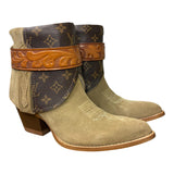 10 Tan Rough Out & Designer Canty Boots®