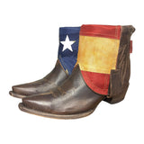 9.5 Dark Brown & American Flag Canty Boots®