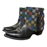 8 Black & Full Designer Denim Canty Boots®