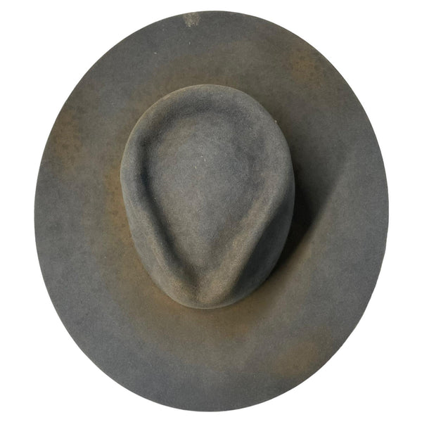 Steel Western Hat - Size 7 1/4