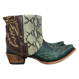 10 Two Toned & Printed Exotic Leather Canty Boots®