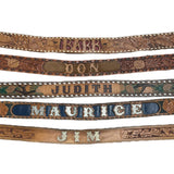 Vintage Name Belts