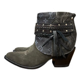 9 Charcoal Rough Out & Designer Canty Boots®