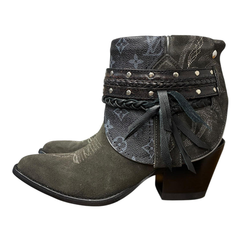 9 Charcoal Rough Out & Designer Canty Boots®