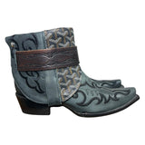 8.5 Embroidered Black & Designer Canty Boots®