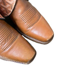9.5 Orange & Brown with Designer Canty Boots®