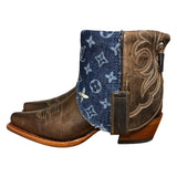 6 Brown & Designer Denim Canty Boots®