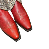 10 Red & Leopard Canty Boots®