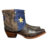 10 Dark Brown & American Flag Canty Boots®