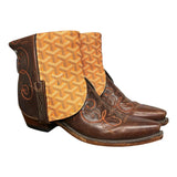 8 Brown Embroidered & Designer Canty Boots®