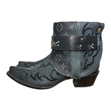 8 Embroidered Black & Designer Canty Boots®