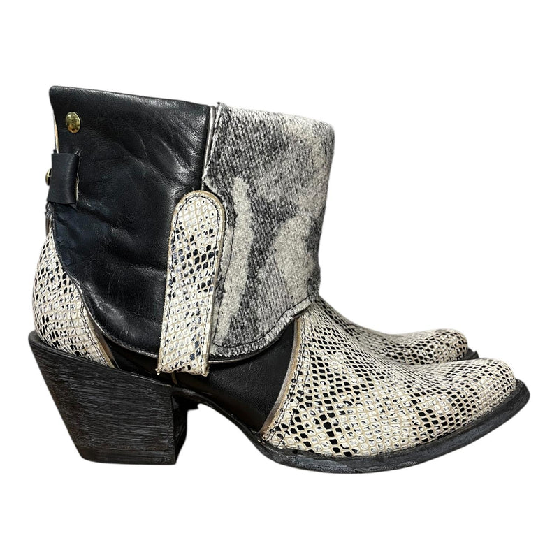 10 Embossed Exotic & Wool Canty Boots®