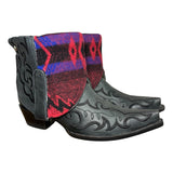 8.5 Embroidered Black & Wool Canty Boots®
