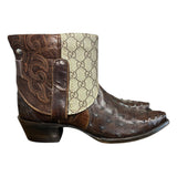 8.5 Exotic Brown & Designer Canty Boots®
