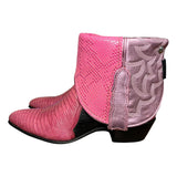 5.5 Two Toned Exotic & Printed Leather Canty Boots®