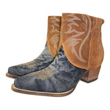 8.5 Denim Textile & Rough Out Canty Boots®