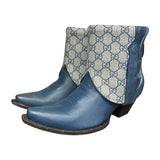8.5 Blue & Designer Canty Boots®