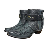 8 Embroidered Black & Designer Canty Boots®
