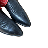 6 Black Embroidered Floral & Designer Canty Boots®