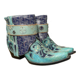 8 Embroidered Turquoise & Designer Canty Boots®