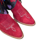 5 Red Rough Out & Designer Canty Boots®