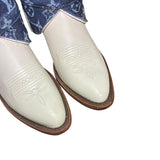 9 Cream & Layered Designer Denim Canty Boots®