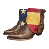 8 Dark Brown & American Flag Canty Boots®