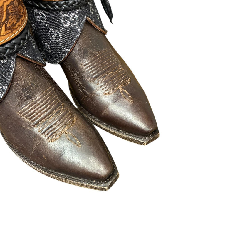 8 Brown & Designer Denim Canty Boots®