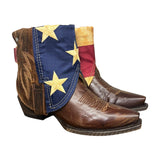 6 Brown & American Flag Canty Boots®