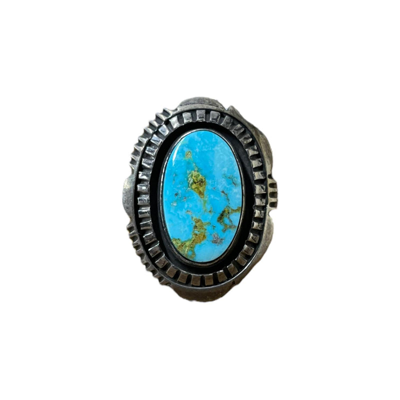 6 Sterling Silver Turquoise Ring
