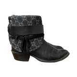 11 Black & Full Designer Denim Canty Boots®