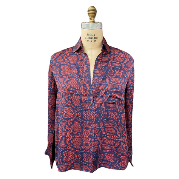 Red Snake Taous Blouse