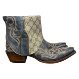 9 Embroidered Blue & Designer Canty Boots®