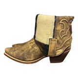 7 Distressed Brown & Wool Canty Boots®