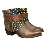 6.5 Brown & Spotted Hair-on Hide Canty Boots®