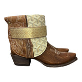 7.5 Studded Brown & Designer Canty Boots®