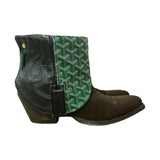 9.5 Two Toned Rough Out & Designer Canty Boots®